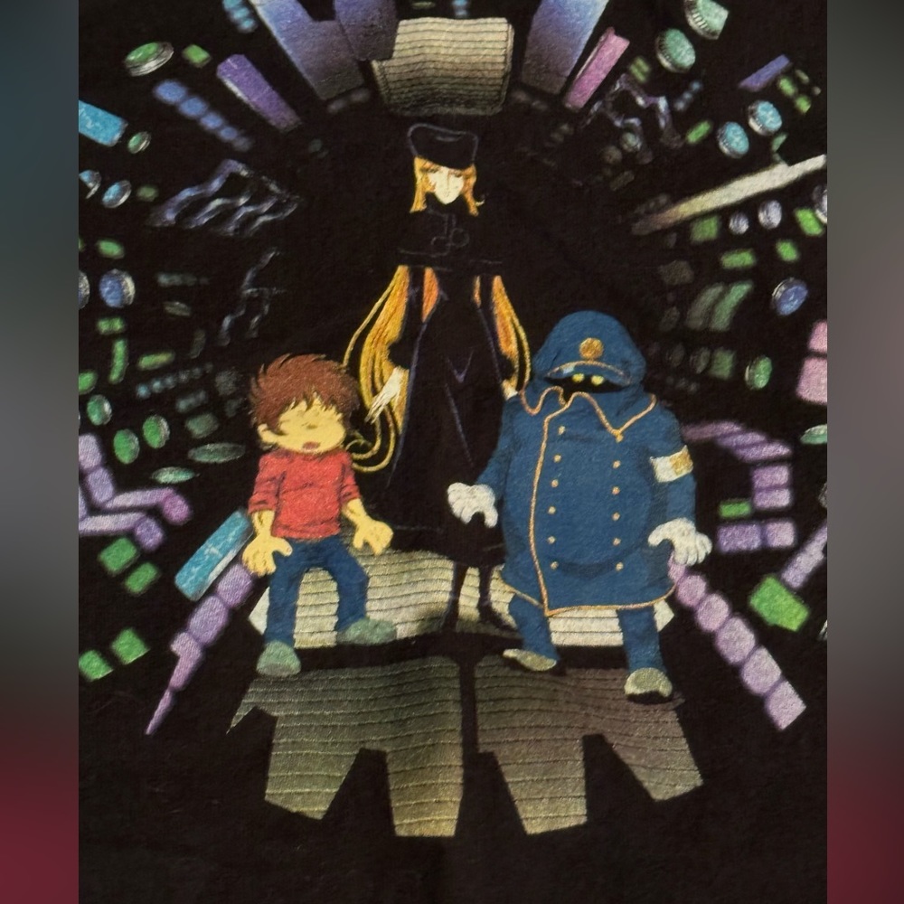 Uniqlo Galaxy Express 999 shirt small women’s anime